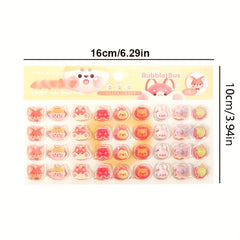 3D Bear Hand Account Sticker Candy Decoration Sticker