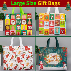 1pc Christmas Gift Bag Eco-friendly Reusable Tote Shopping Bag