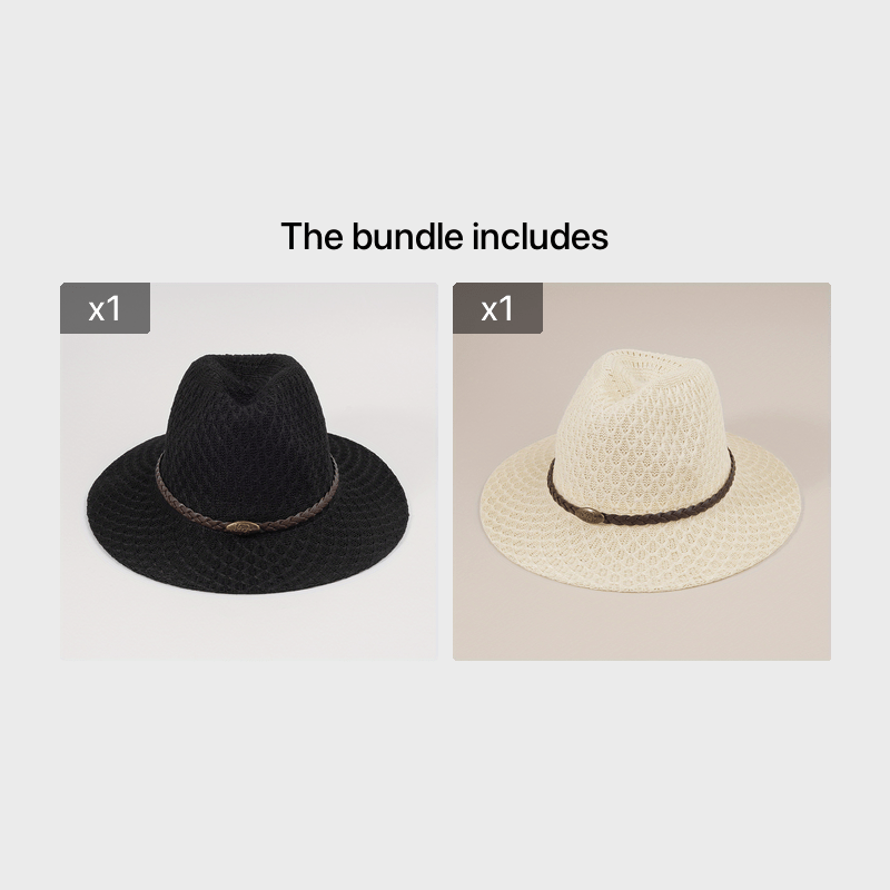 Handwoven Small Top Hat British Jazz Hat