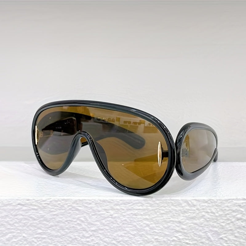 Y2K Photochromic Sunglasses UV400 Goggles for Women Men