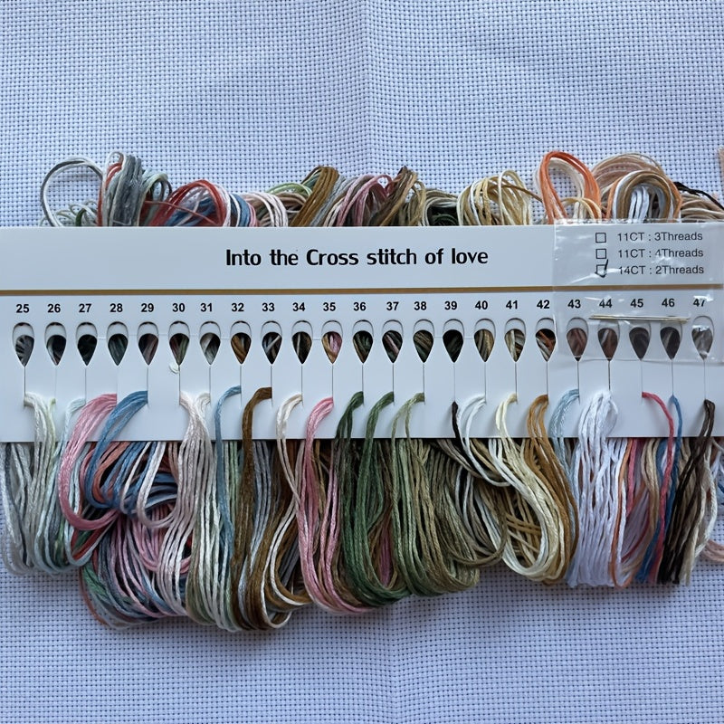 DIY Cross Stitch Birth Proof Embroidery Bag Bedroom Decoration 14CT