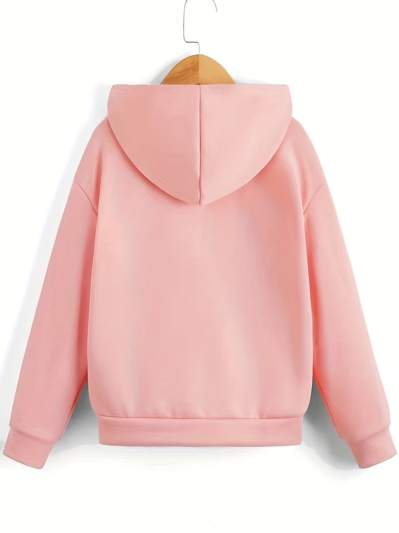 Girls' Unicorn Print Hooded Sweatshirt Pullover for Kids Spring Fall