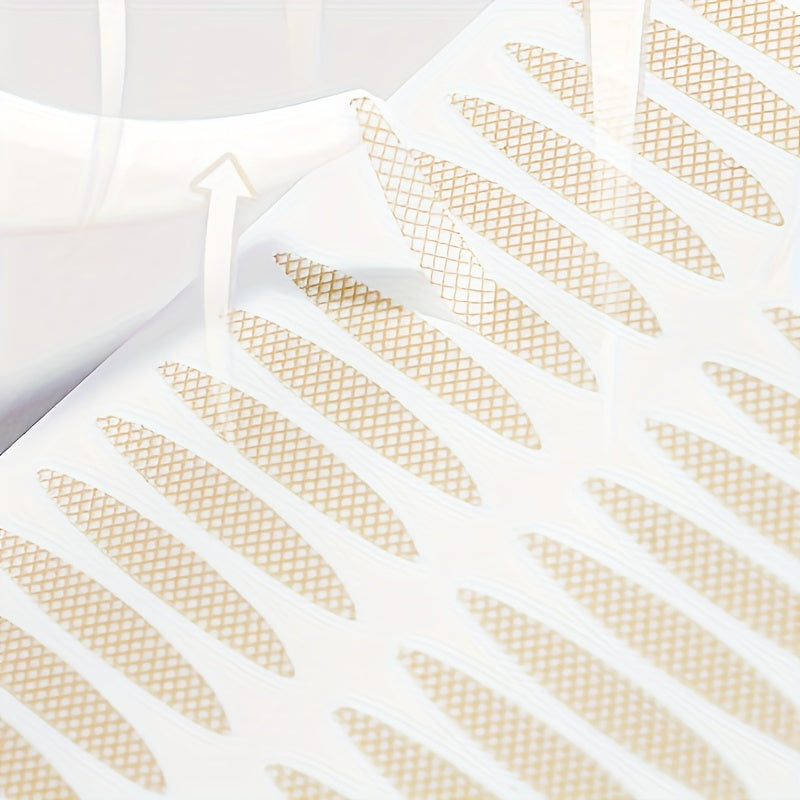 Waterproof Double Eyelid Stickers with Tweezers - Natural Adhesive Eyelid Patch