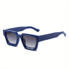 Thick Frame Square Men's Sunglasses Personality Gift Set