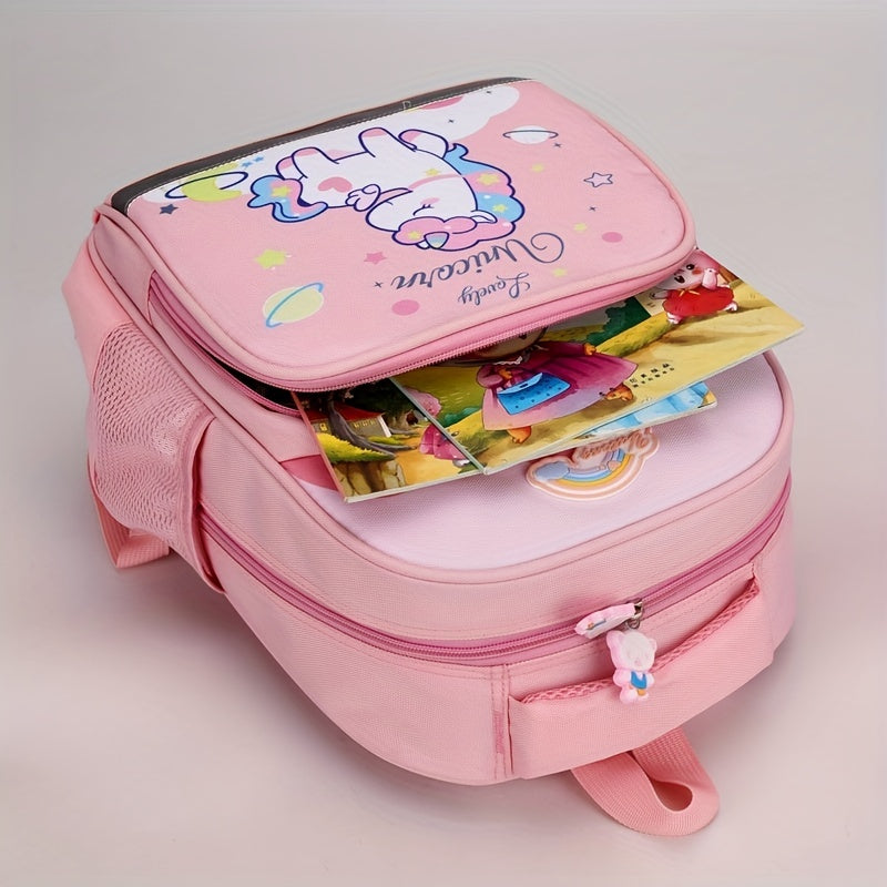 Kindergarten Primary School Cartoon Schoolbag Boys Girls Pony Crocodile Backpack