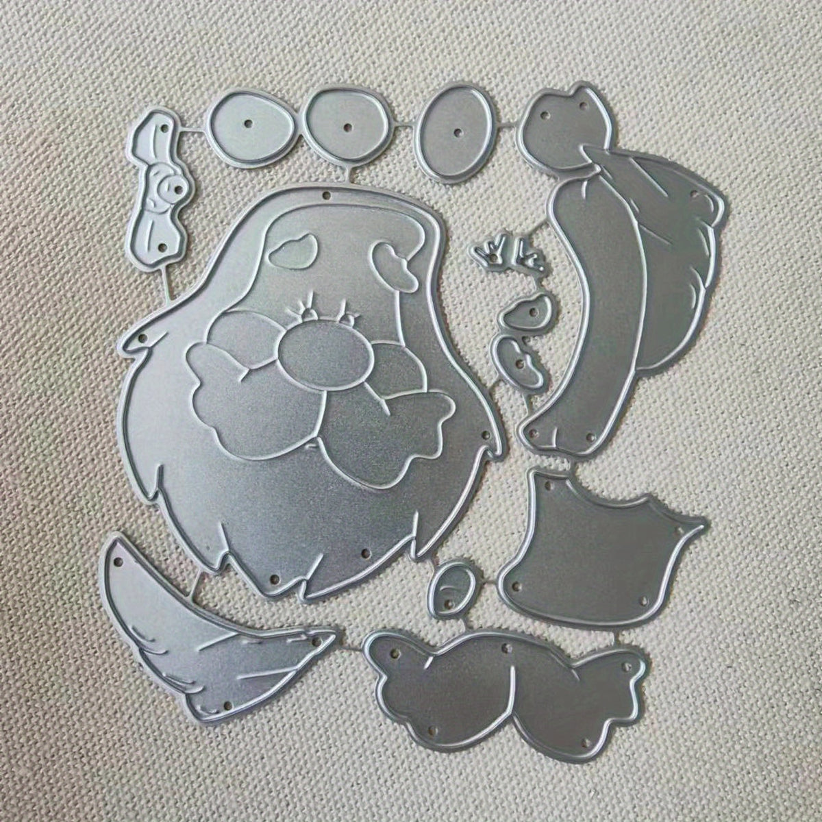 1pc Christmas Santa Claus Metal Cutting Dies Stencil Artistic Paper Embossing