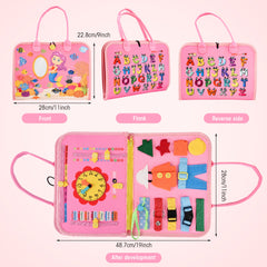 Busy Board Sensory Activity Game Toy