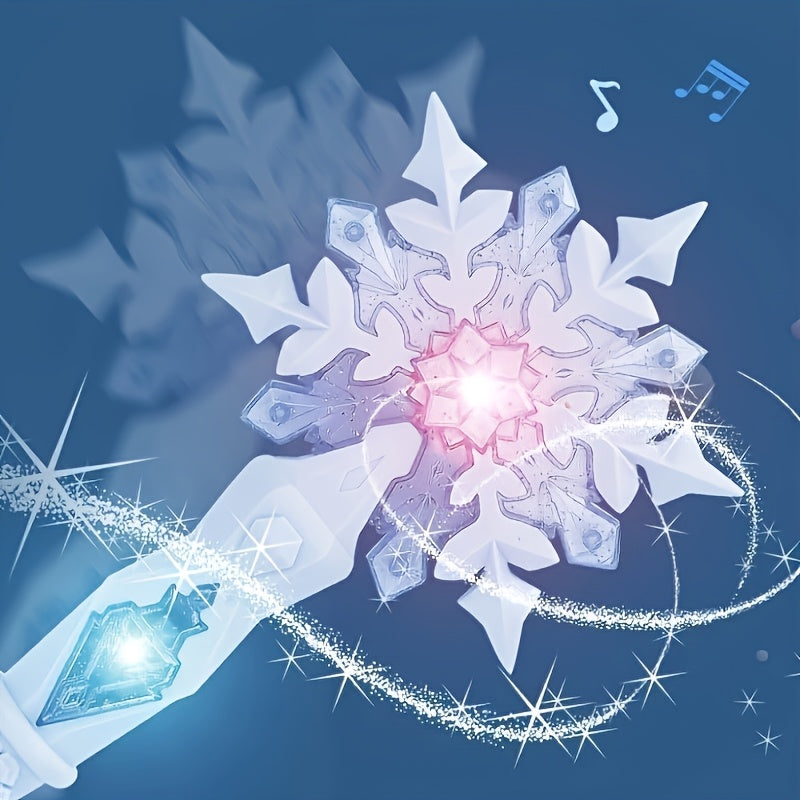 Interactive Princess Wand with Sound and Light Effects Sky Purple