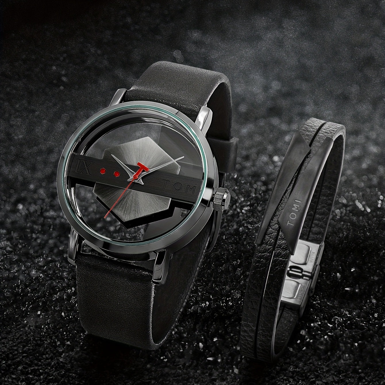 Boys 12-18 Years Watch & Bracelet Set