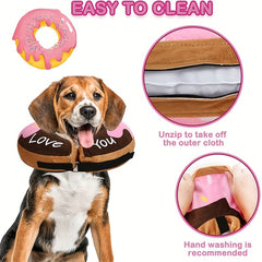 Inflatable Dog Donut Collar for Post Surgery Recovery