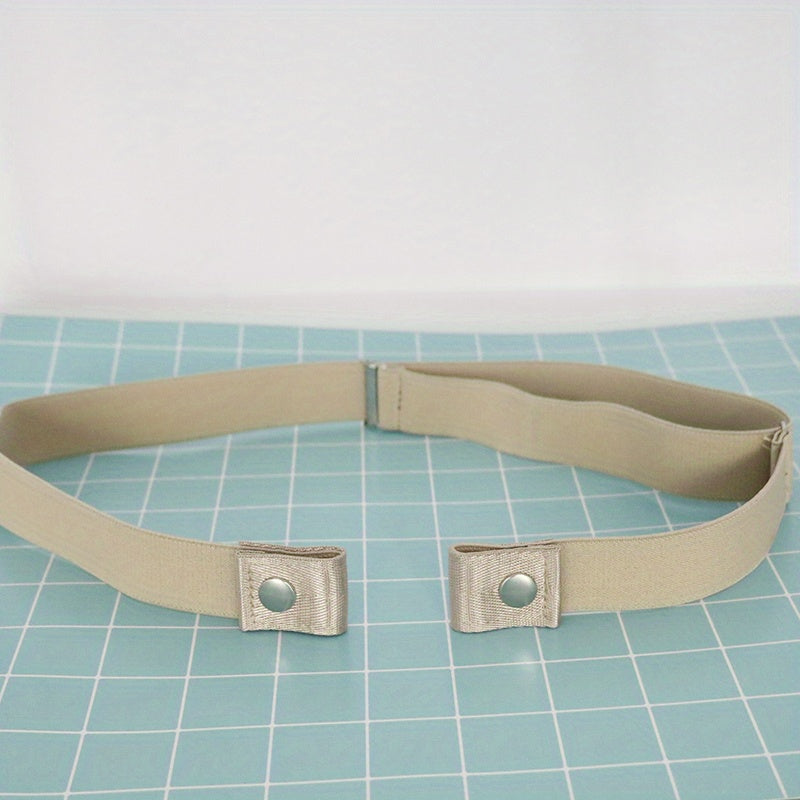 Elastic Adjustable Belt For Jeans - Invisible Stretch Trousers Belt
