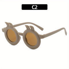 Girls Rabbit Frame Sunglasses Summer Sunshade Children's Cartoon Sunglasses