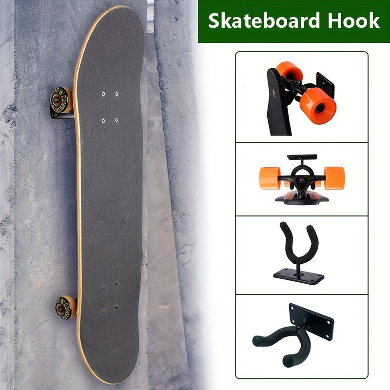 Skateboard Wall Mount Rack with Floating Effect