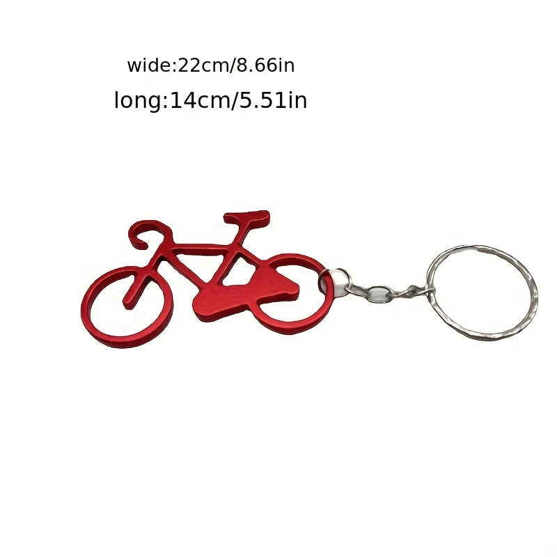 Mini Bike Bottle Opener Keychain Pender Simulation Car Key Chain