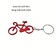 Mini Bike Bottle Opener Keychain Pender Simulation Car Key Chain