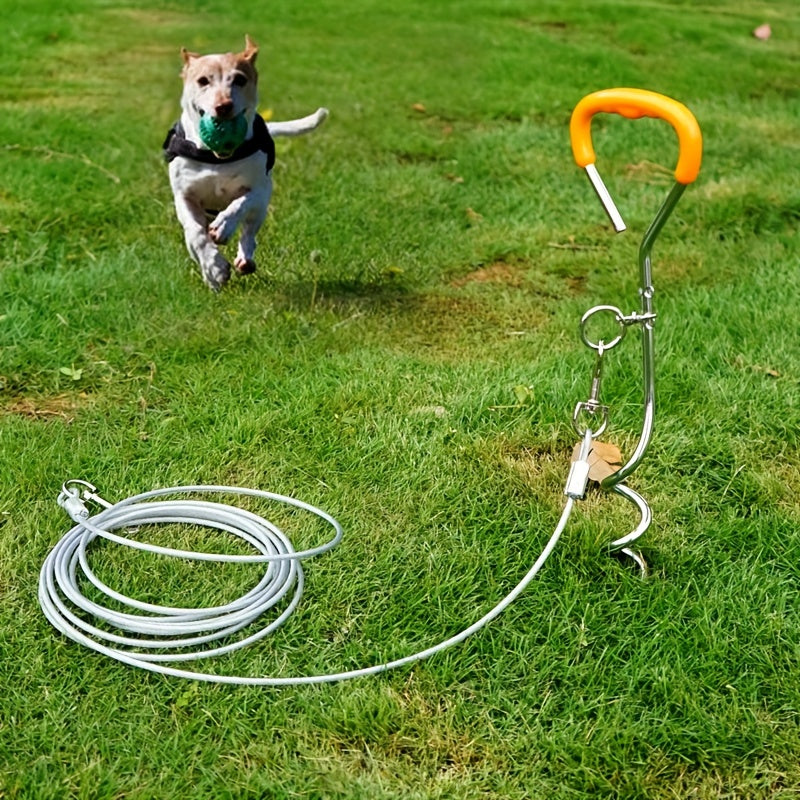 Dog Stake for Yard Sturdy Training Camping