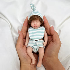 15%22 Mini Silicone Reborn Doll Girl