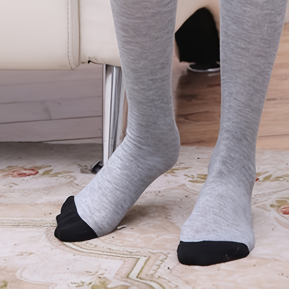 Cartoon Animal Pattern Over-The-Knee Socks for Women