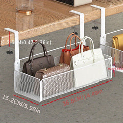 Table Edge Bag Storage Rack Office Workstation Organizer