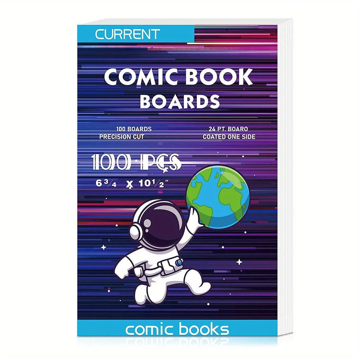 100 Acid-Free Comic Book Backing Boards