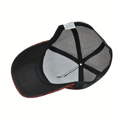 Casual Sunscreen Outdoor Thousand Bird Plaid Baseball Cap