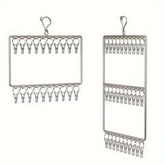 Stainless Steel Socks & Underwear Drying Rack Wind & Rust Resistant