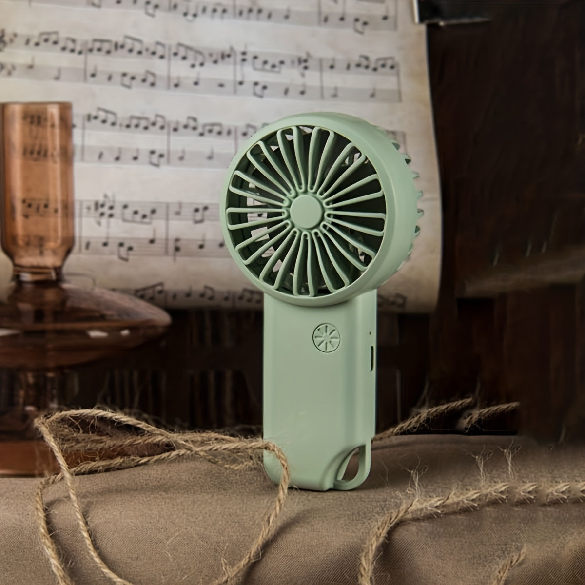 Handheld Mini Fan Pocket Portable USB Charging Mini Fan