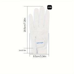 1pc Anti Slip Golf Glove Left Hand Breathable Comfortable Outdoor Training