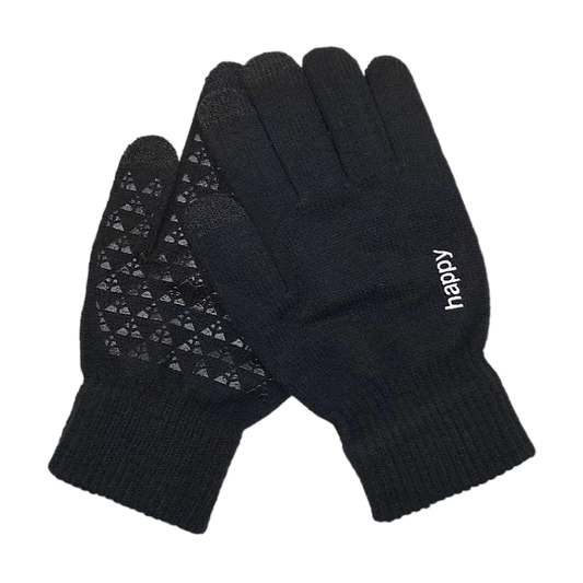 Winter Gloves Touch Screen Non Slip Thermal Soft Knit Lining Gloves