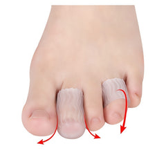 Silicone Hammer Toe Finger Cap Pain Relief Protective Cover