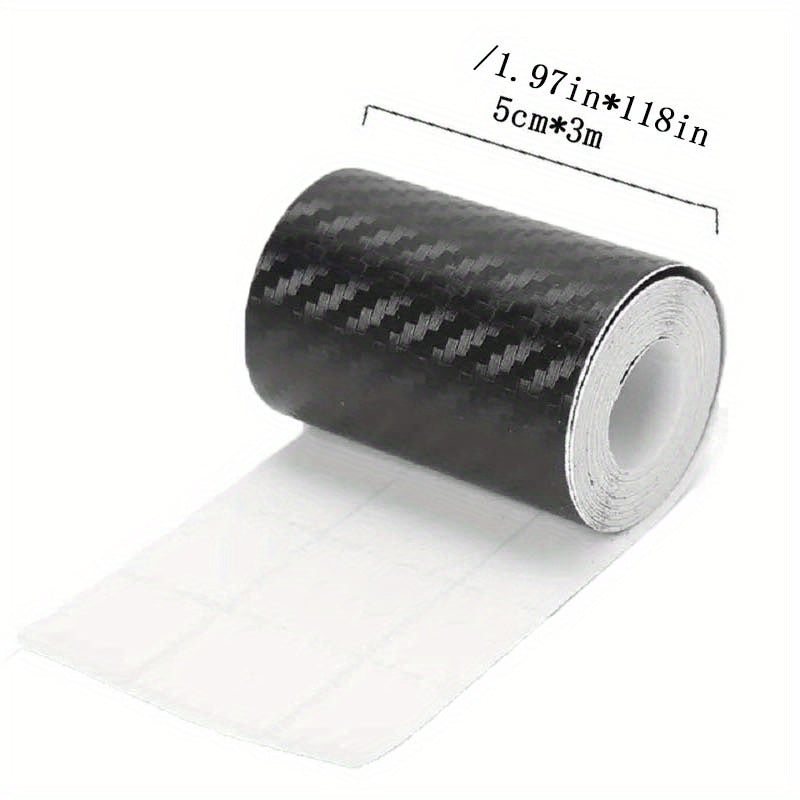 5M Carbon Fiber Scratch-proof Film for Car Thresholds