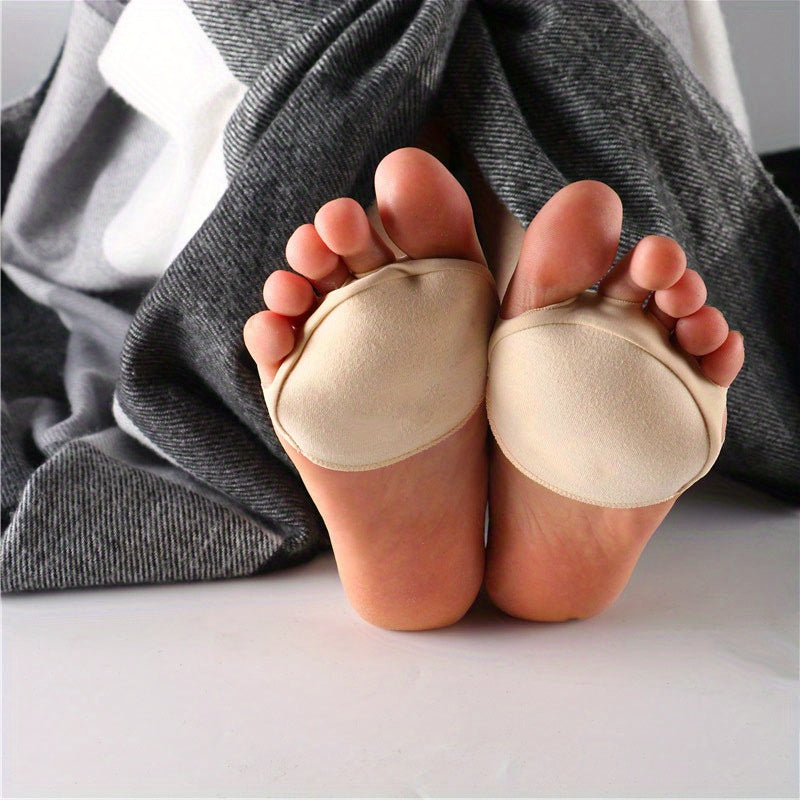 4D Front Foot Pads Non slip Anti Pain High-heeled Shoes Socks