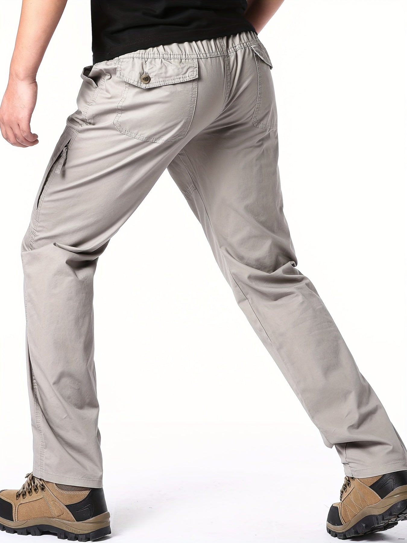 Men's Cargo Pants Loose Straight Casual Outdoor Sports