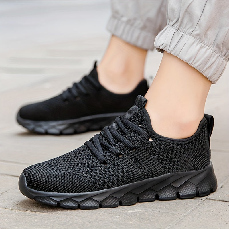 Breathable Mesh Running Shoes Slip On Athletic Outdoor Men's Sneakers
