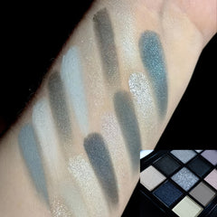 15 Colors Smokey Eyeshadow Palette Matte Pearly Finish