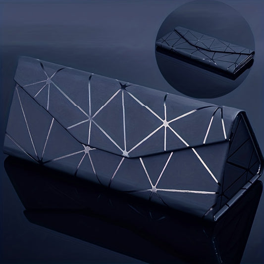 Foldable PU Leather Glasses Case Sunglasses Storage Box