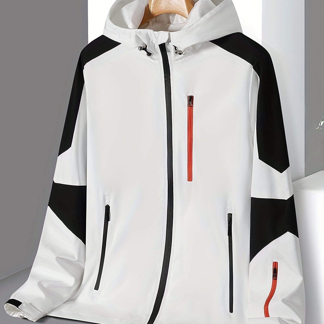 Women's Hooded Outdoor Jacket Waterproof Sports Coat