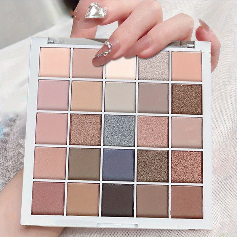 25-Color Eyeshadow Palette Contouring Brightening Powder