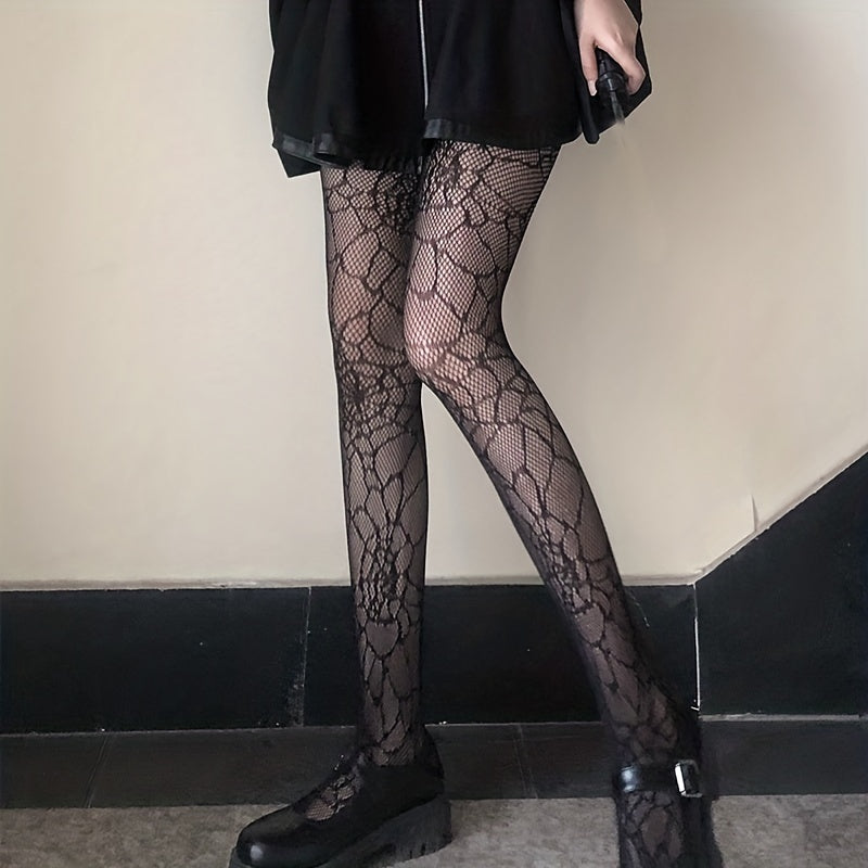 Fishnet Tights High Waist Pantyhose Stockings