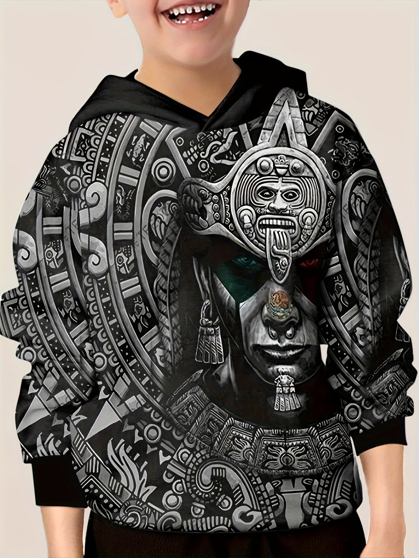 3D Pattern Sweatshirt Hooded Pullover For Party Sports