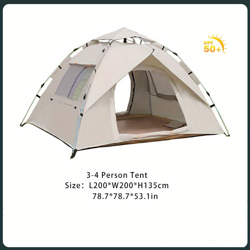 3 Second Quick Opening Family Camping Tent