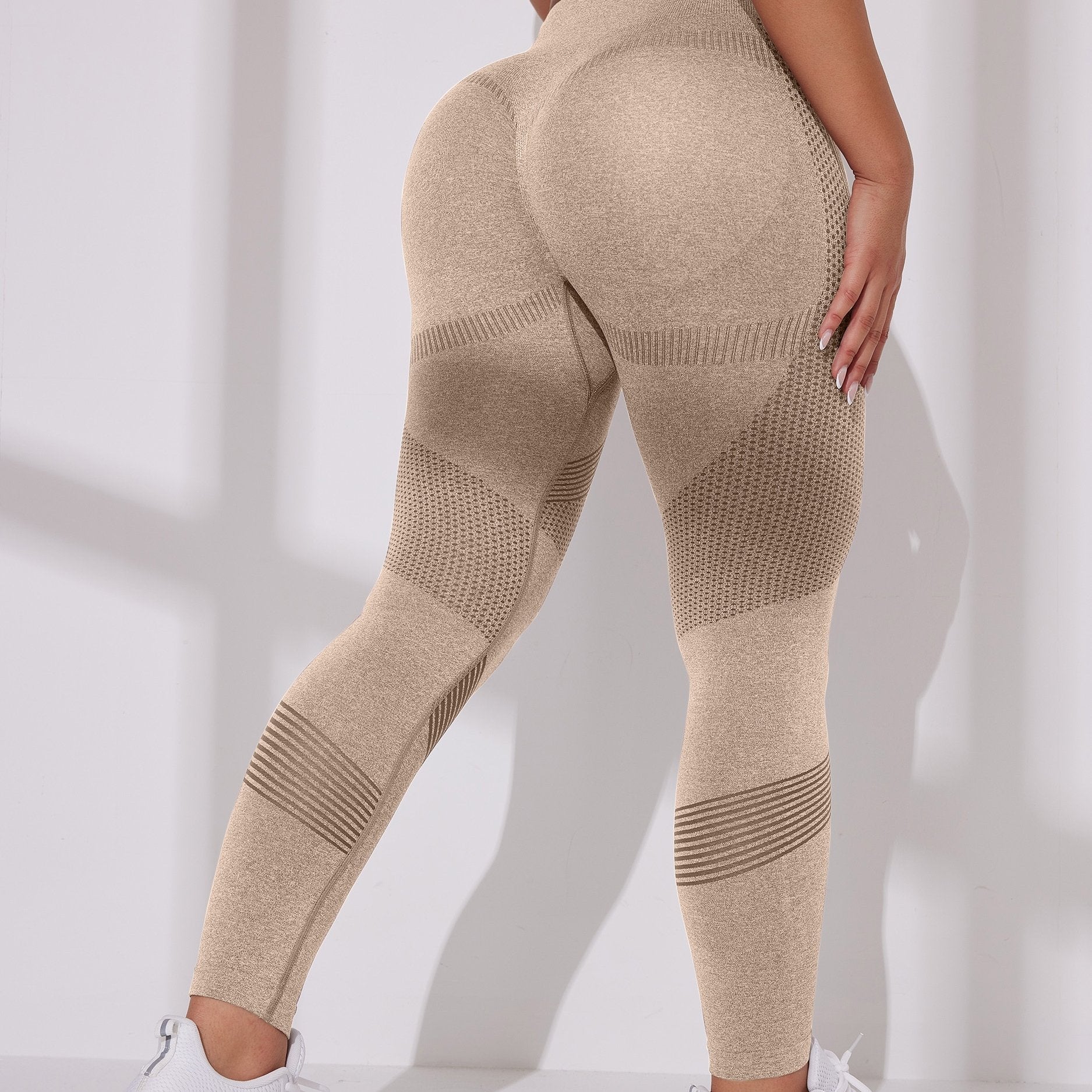 High Waist Yoga Pants Quick Dry Butt Lifting Leggings