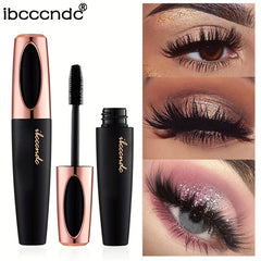 Waterproof 4D Mascara: Thick & Curly, Long-Lasting, Smudge-Proof