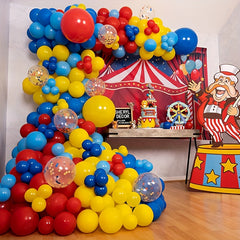 Clown Circus Theme Balloon Garland Arch Kit