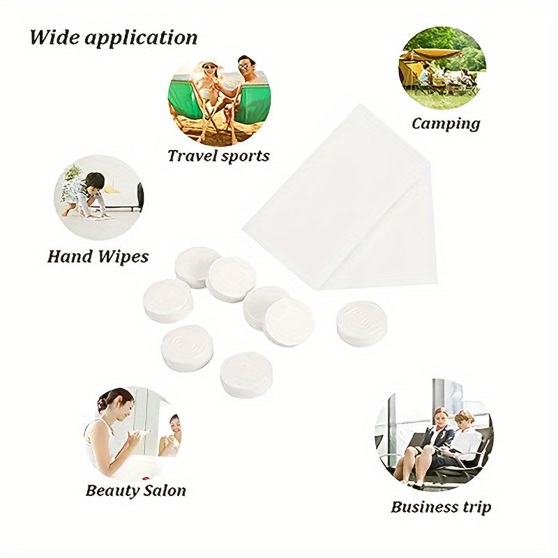 Disposable Compressed Towel Portable for Outdoor Camping & Travel