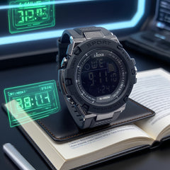 Boys Sports Watch Alarm Clock IPX7 Waterproof Stopwatch Timer