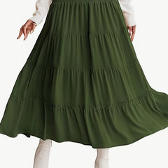  Boho Skirt Women's High Waist Smock Skirt