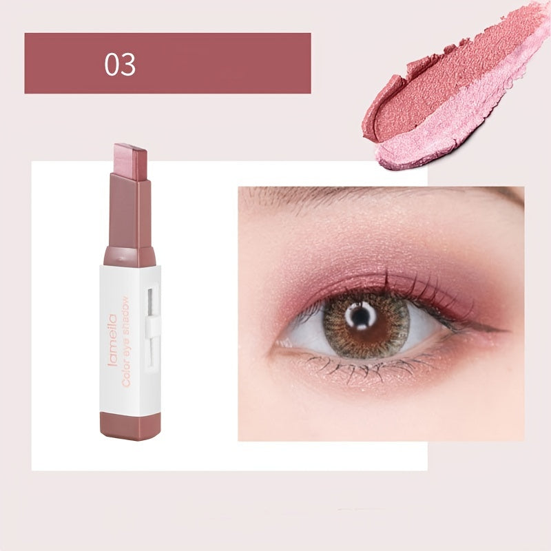 Gradient 2 Eyeshadow Stick Waterproof Sweatproof Makeup Tool