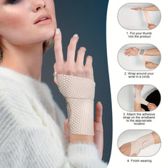 Adjustable Soft Wrist Wrap for Running Tennis