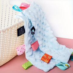 Baby 0-1 Year Old Beanie Drool Towel Square Soft and Comfortable